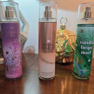 Bath & Body Works Fragrance Bundle - Winter Trio